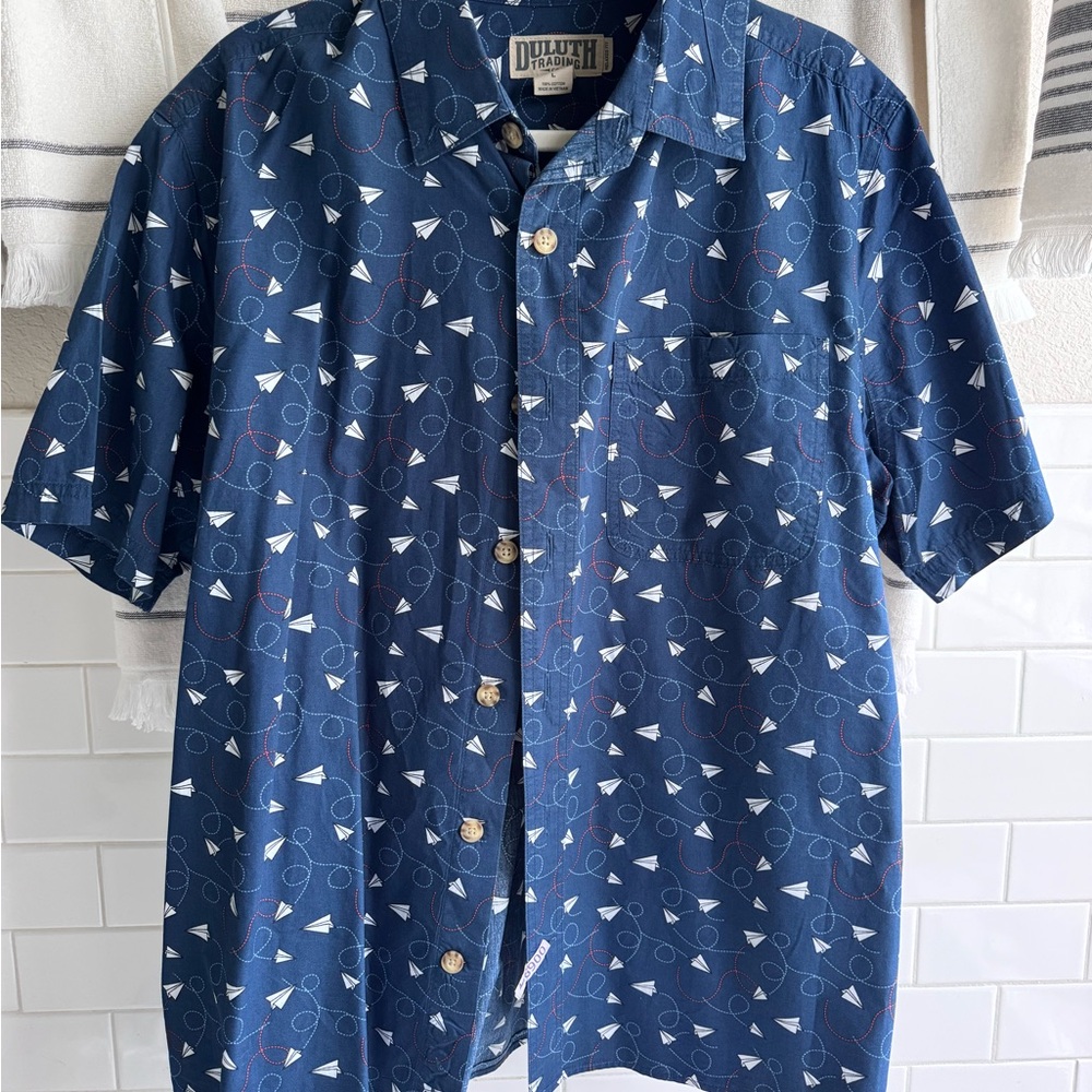 Duluth Paper Planes Button-Down Shirt